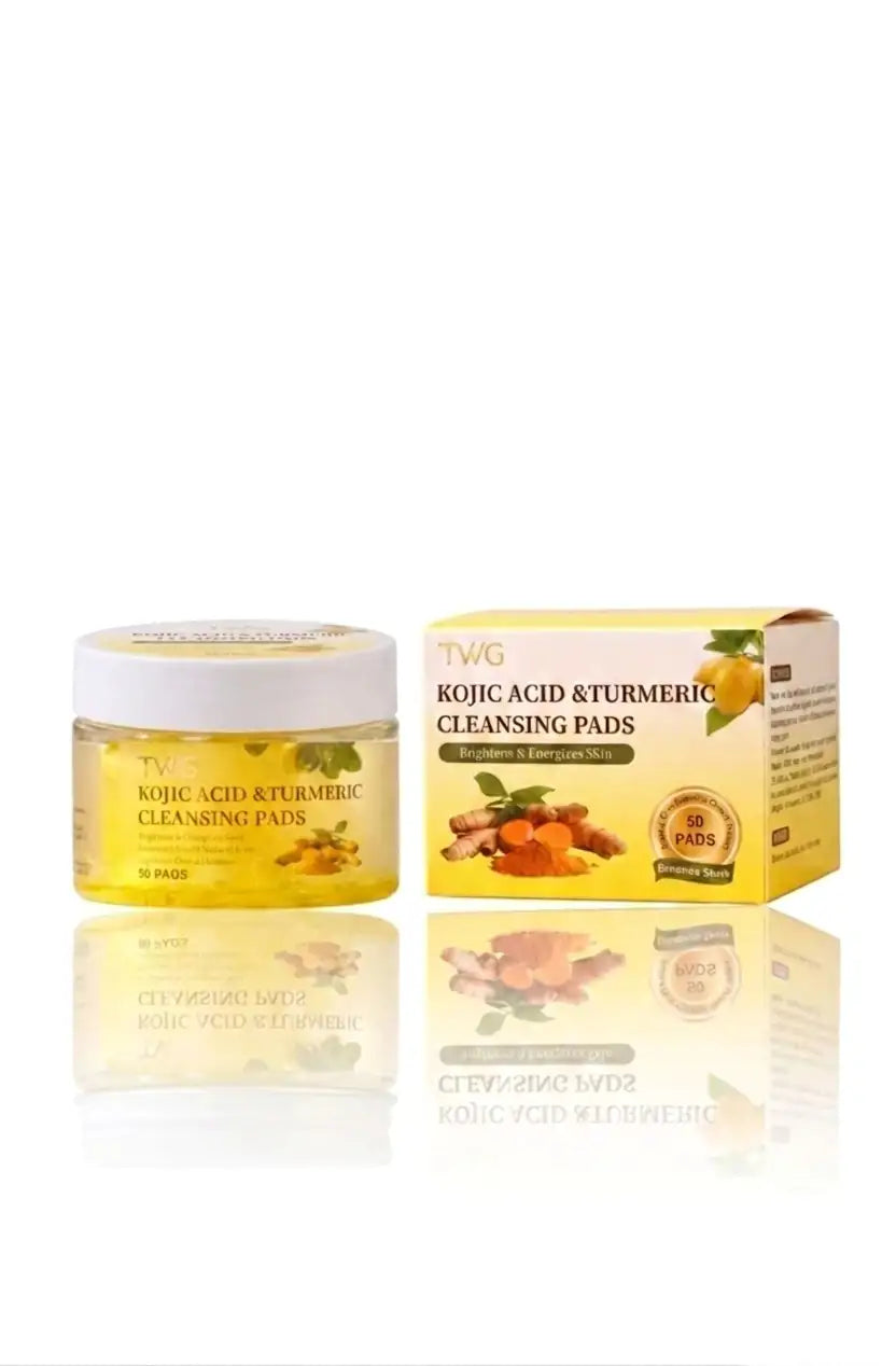 TWG Kojic Acid & Turmeric Face Cleansing Pads