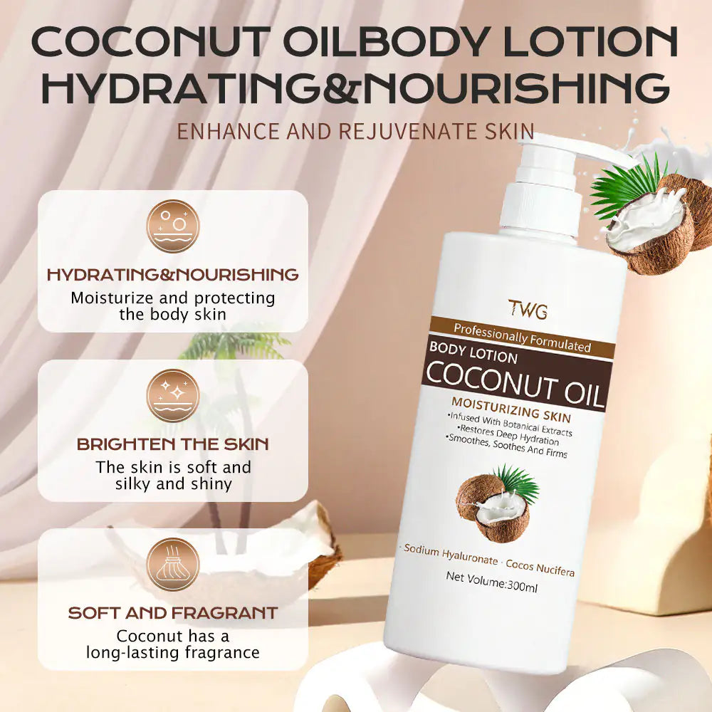 TWG Nourishing Coconut Oil Body Lotion