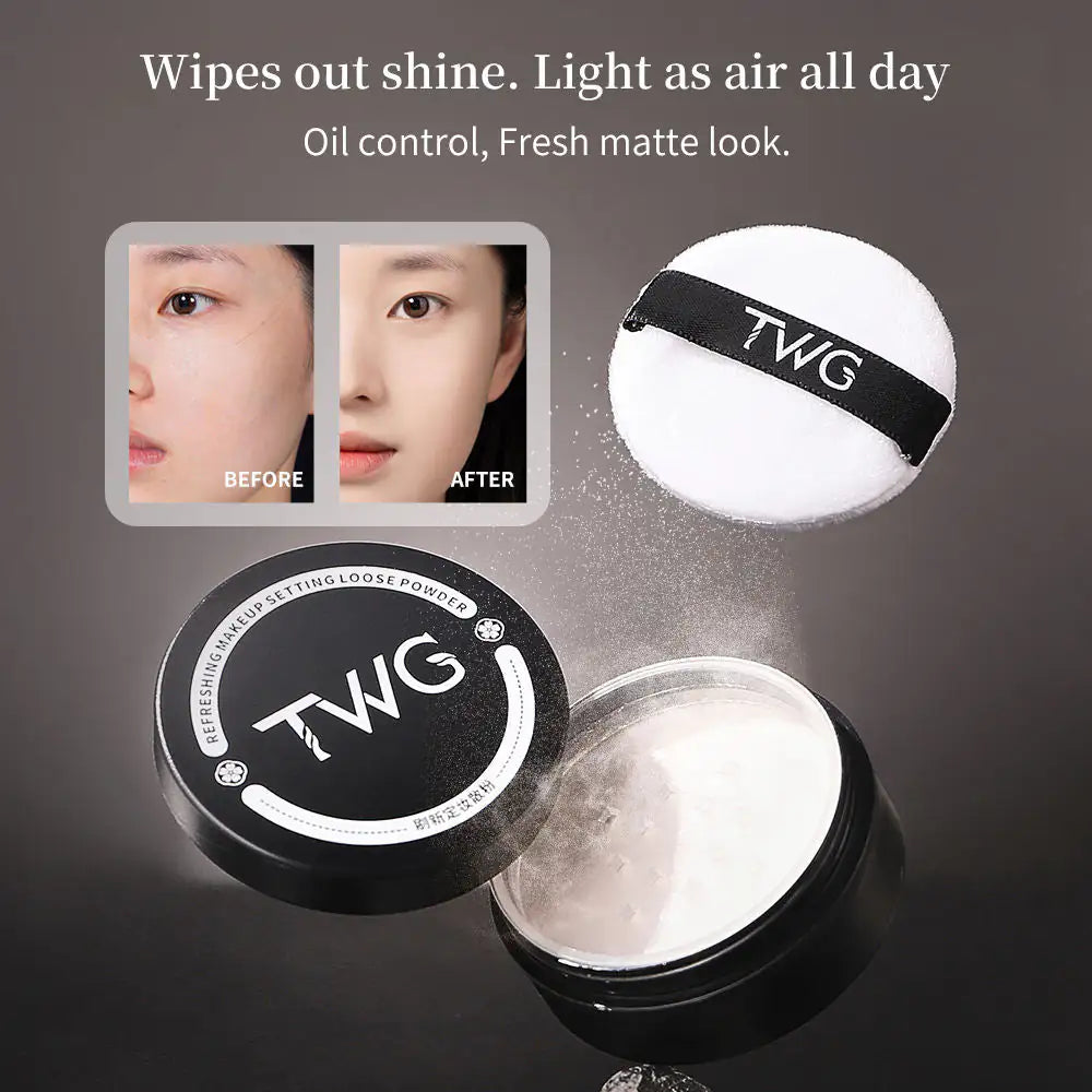 TWG Long Wear Makeup Setting Face Powder