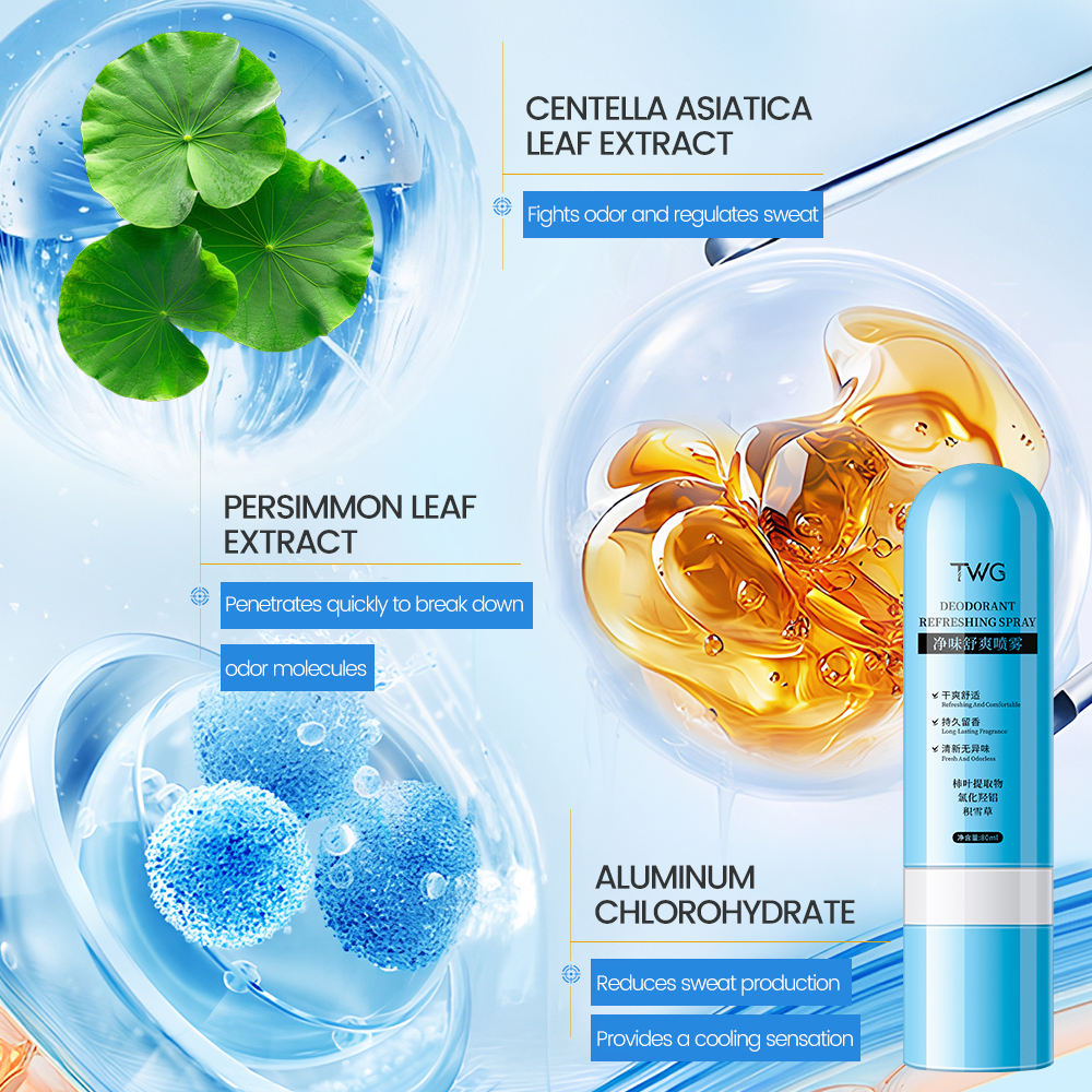 TWG Foot Care Deodorant Refreshing Spray