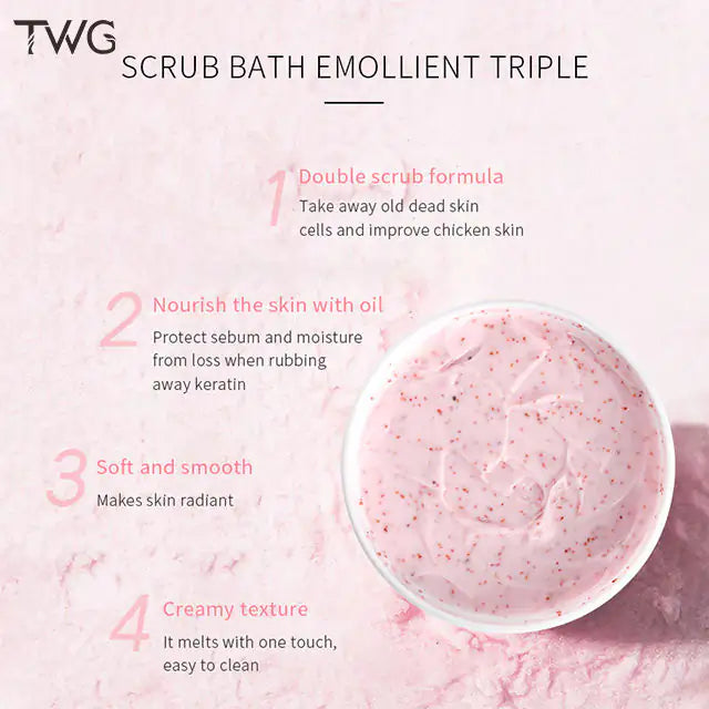 TWG Peach Body Scrub Cream