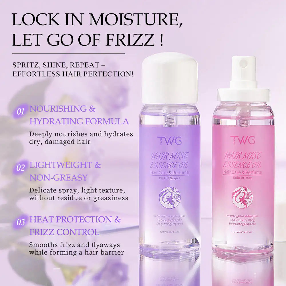 TWG Long-Lasting Fragrance Hair Essence Oil Mist